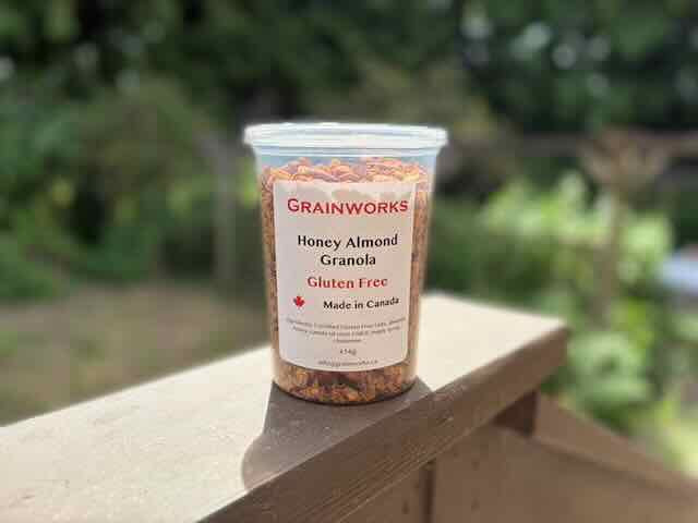 Gluten Free Honey Almond Granola