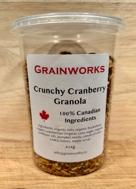Crunchy Cranberry Granola