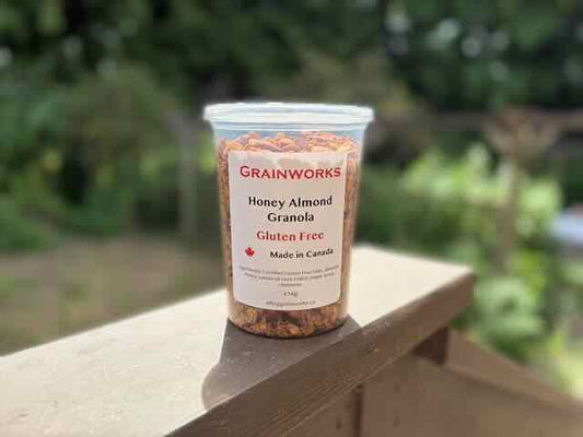 Gluten Free Honey Almond Granola